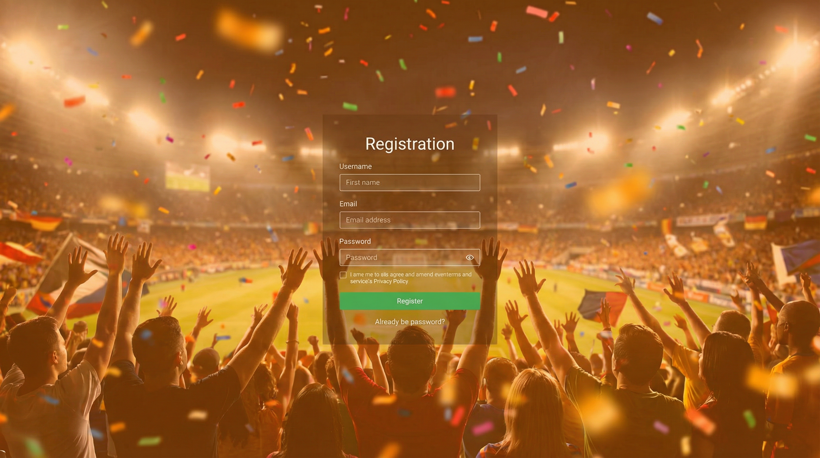 赏金女王pg注册背景球迷欢呼